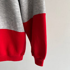 1980s Mon Valley Country Club Color Block Sweatshirt