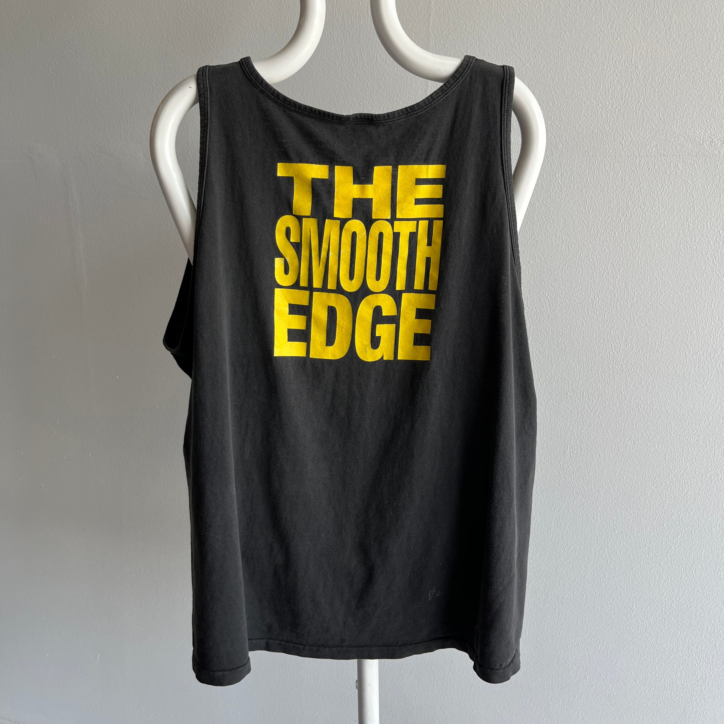 1980s Benson & Hedges Black & Gold Tank Top - There's a backside