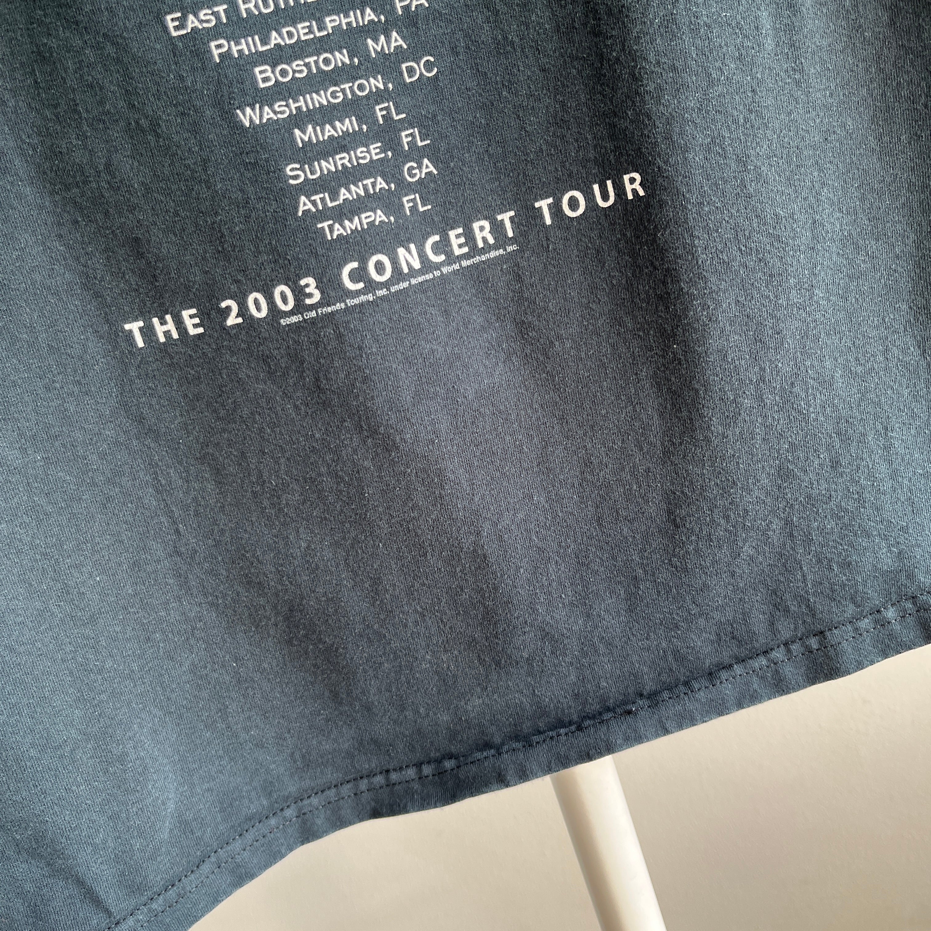 2003 Simon and Garfunkel Old Friends Tour T-Shirt