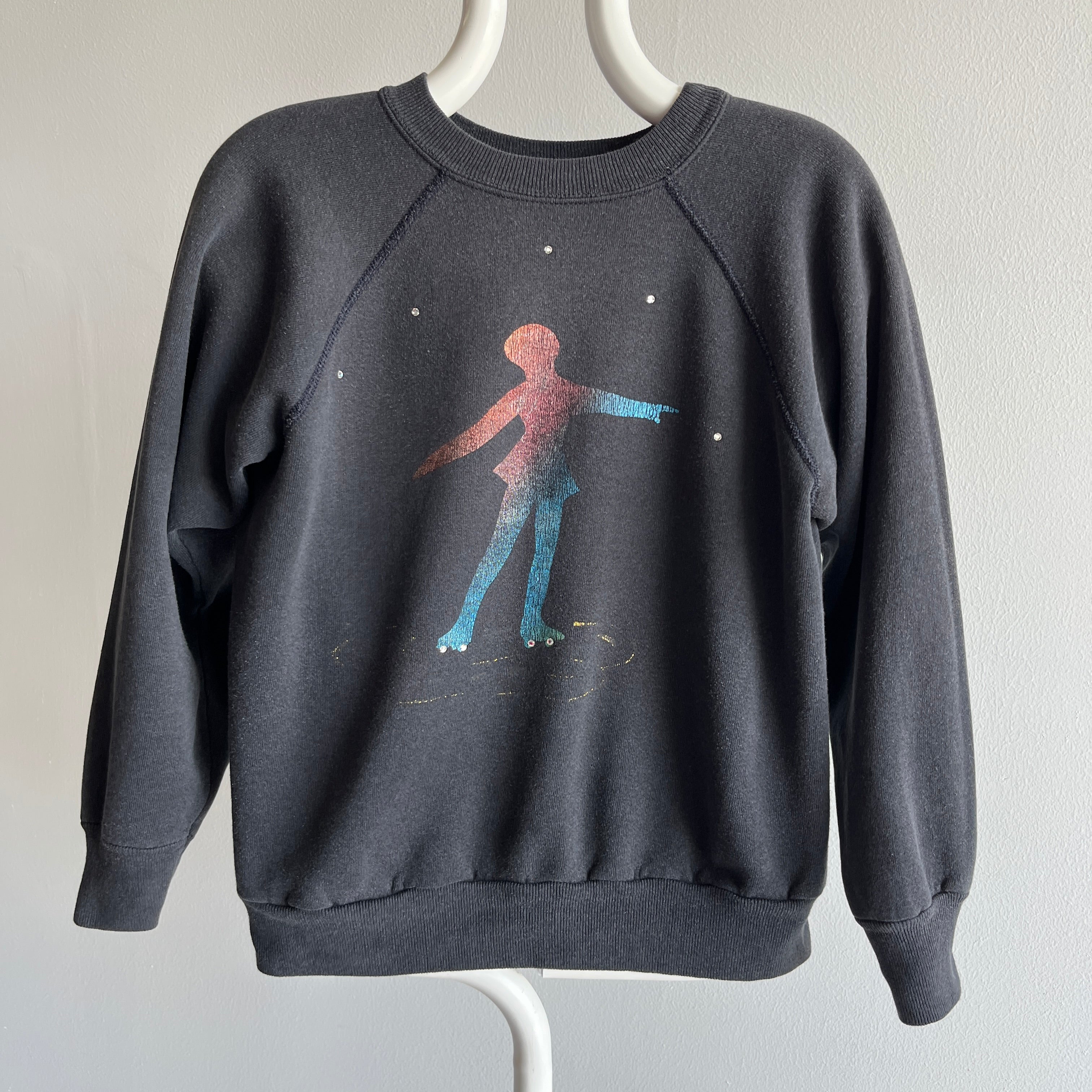 1980s DIY? Roller Skating Sweatshirt