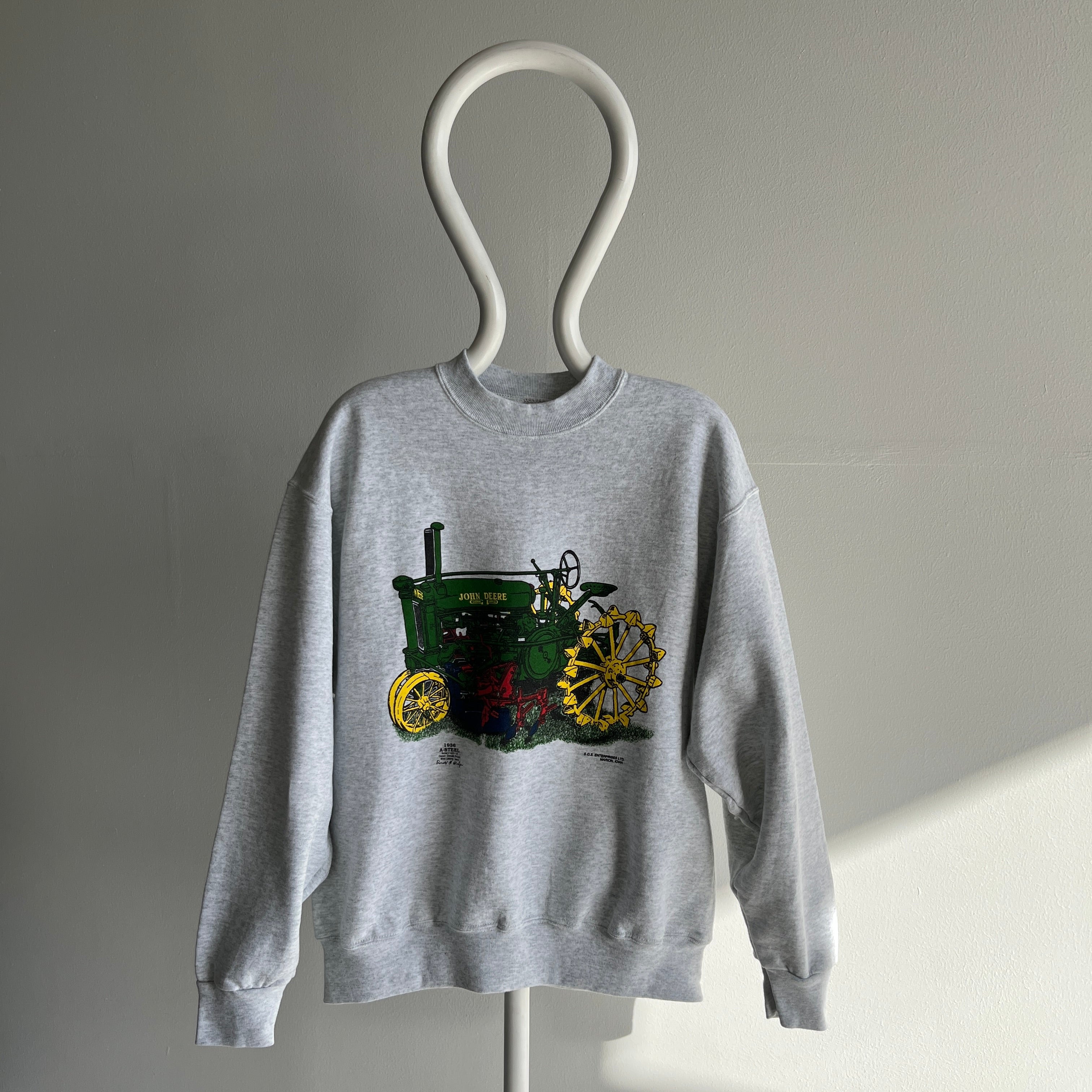 1980s John Deere Tractor Sweatshirt by FOTL