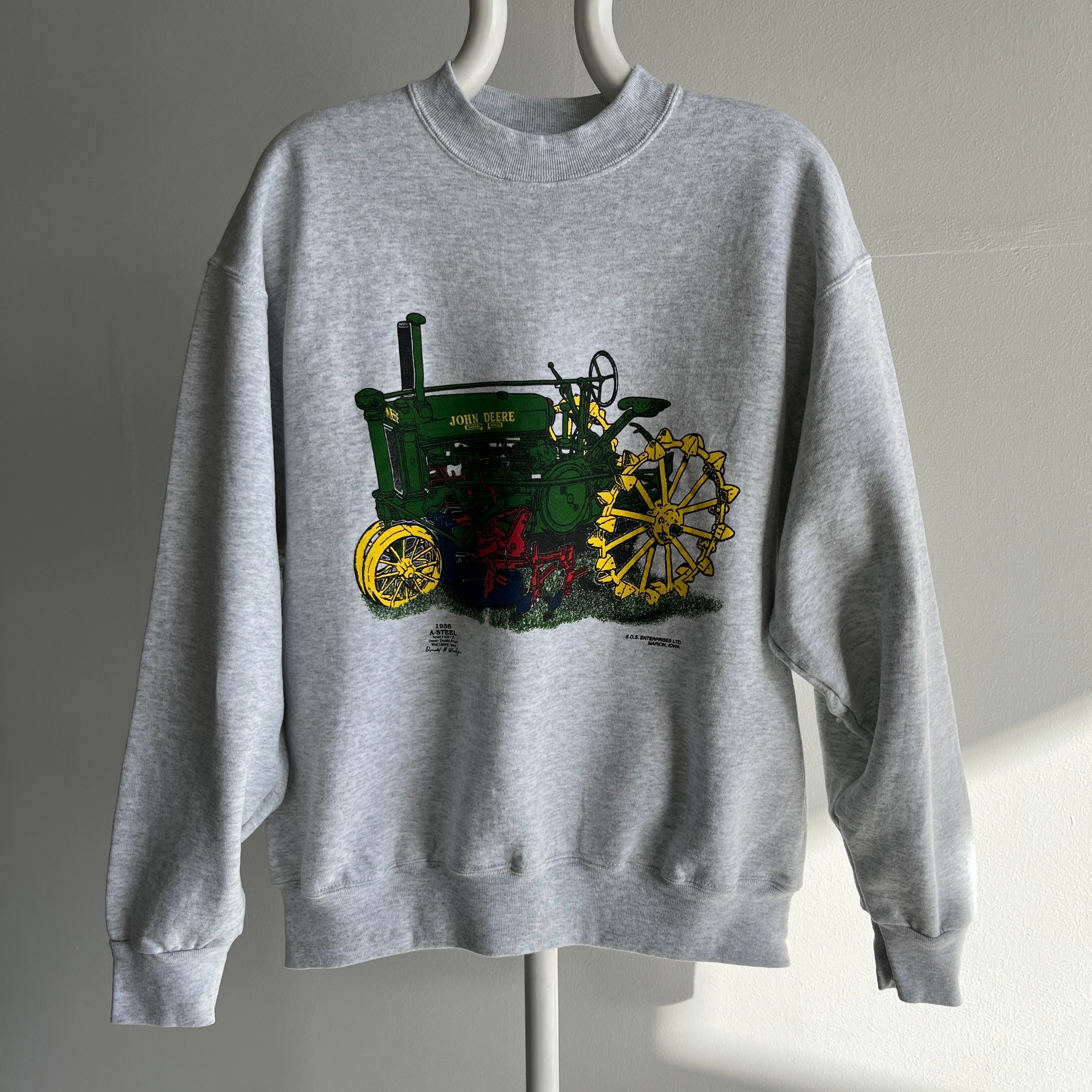 1980s John Deere Tractor Sweatshirt by FOTL