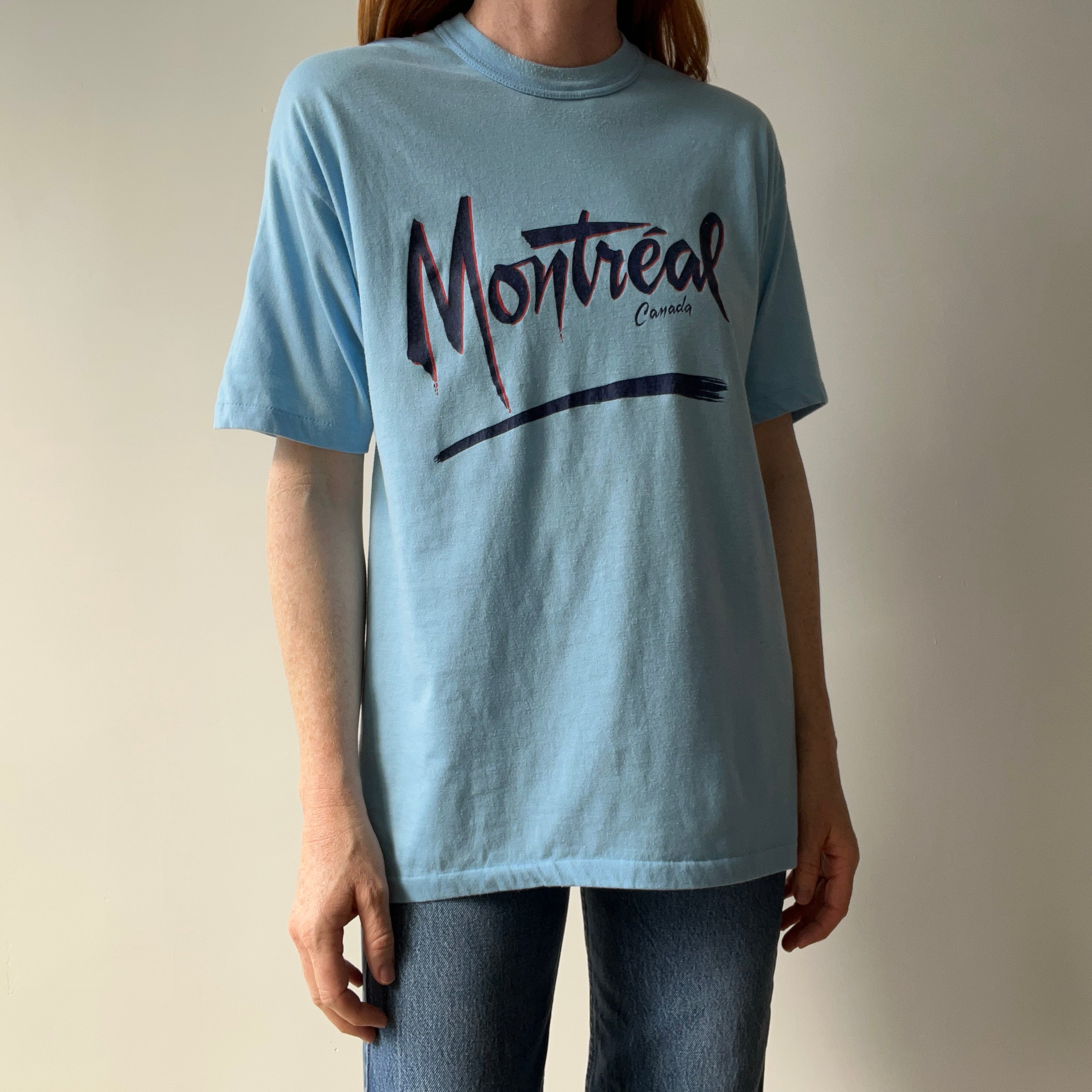 1980s Montreal, Canada Made Lovely Tourist T-Shirt