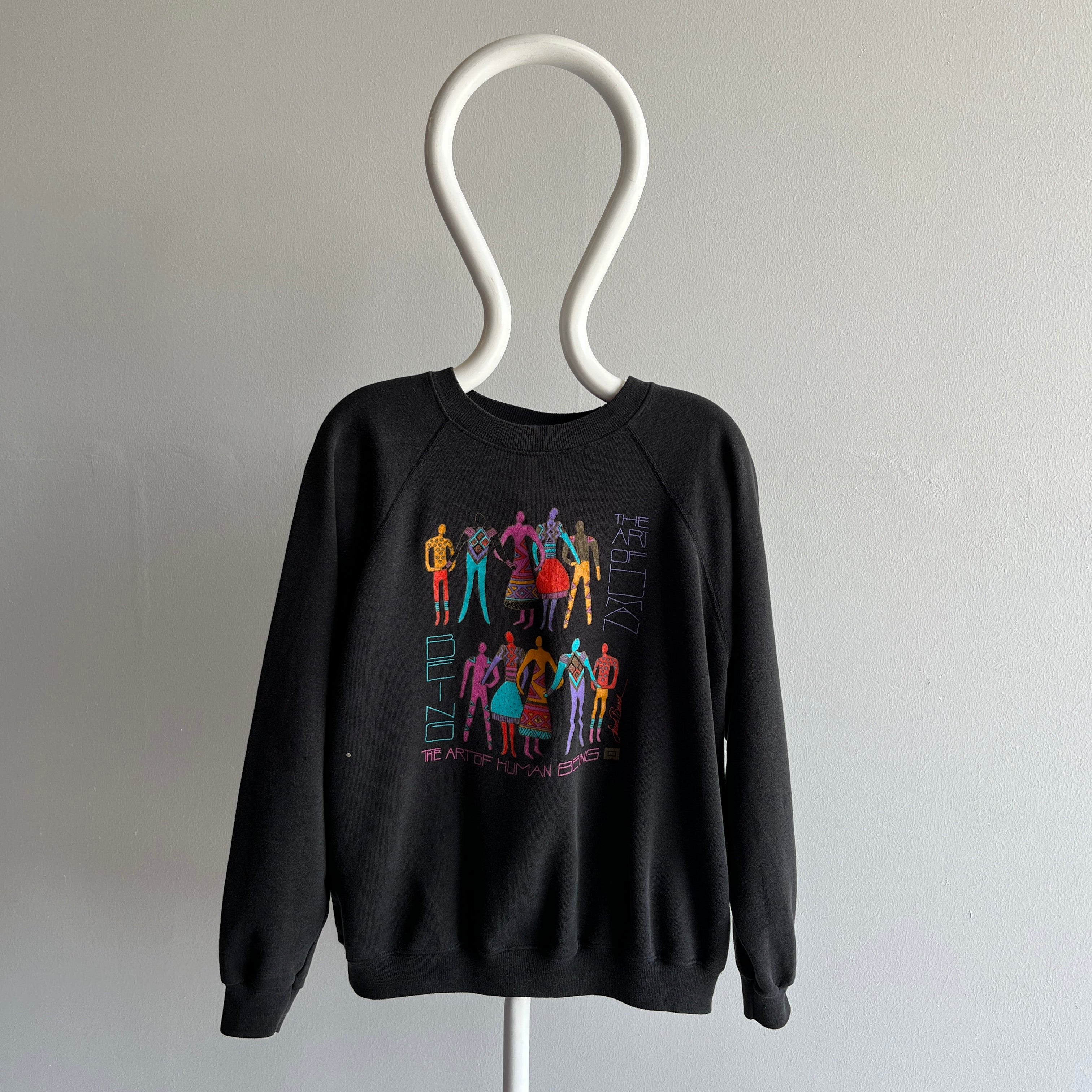 1980s The Art of Human Sweatshirt