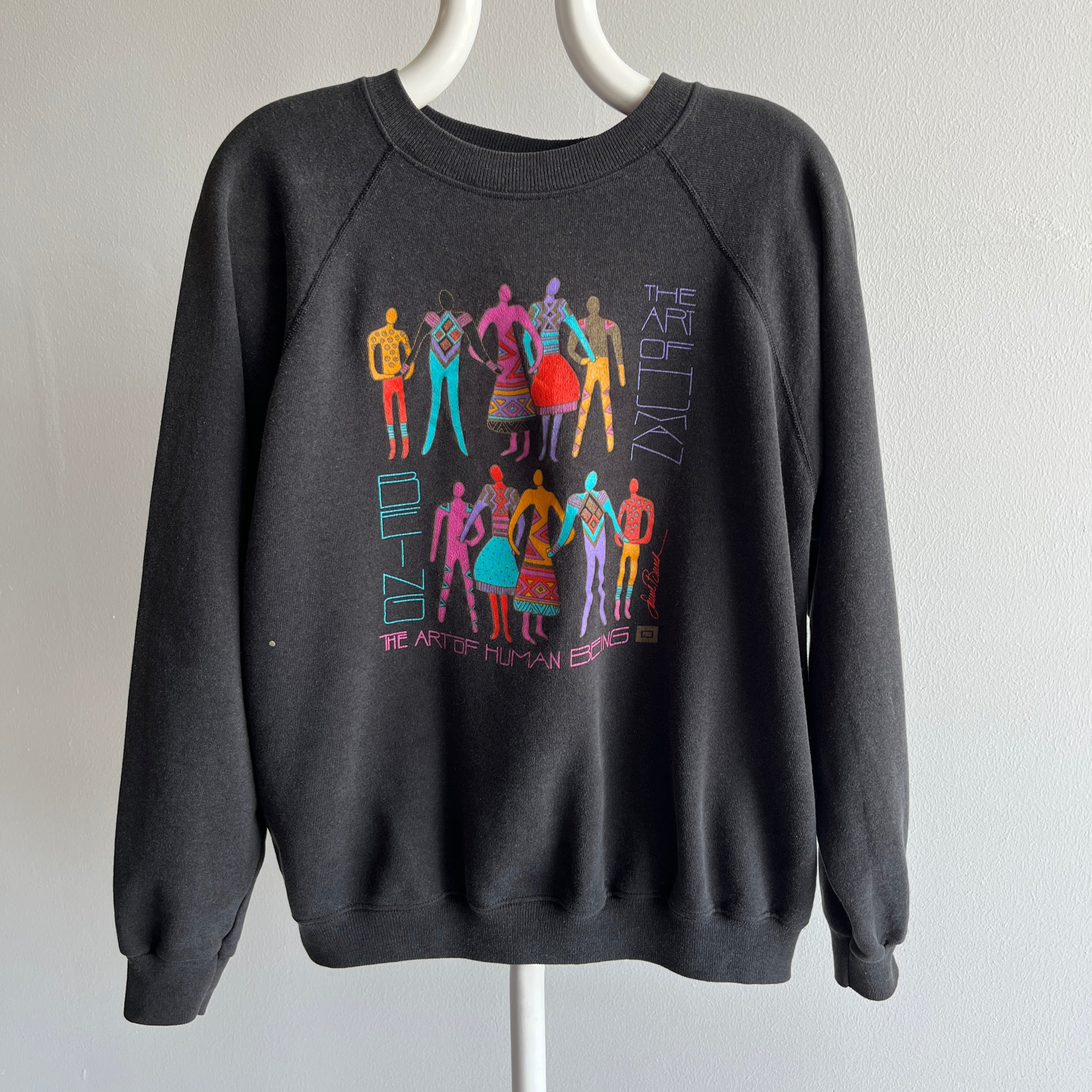 1980s The Art of Human Sweatshirt
