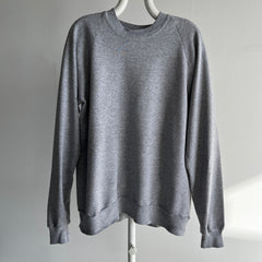 1990s Blank Gray Stretch Out in All The Great Ways Gray Sweatshirt