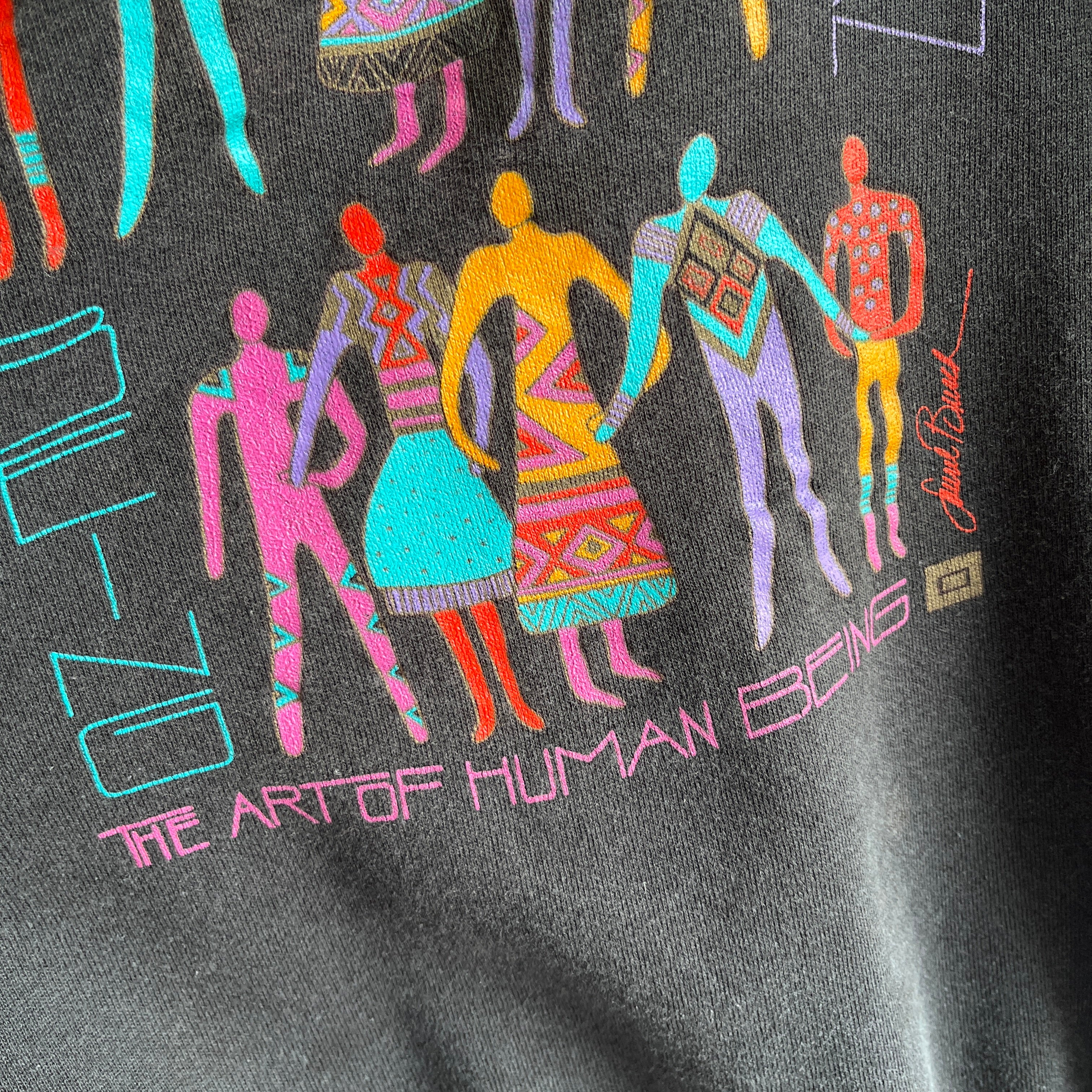 1980s The Art of Human Sweatshirt