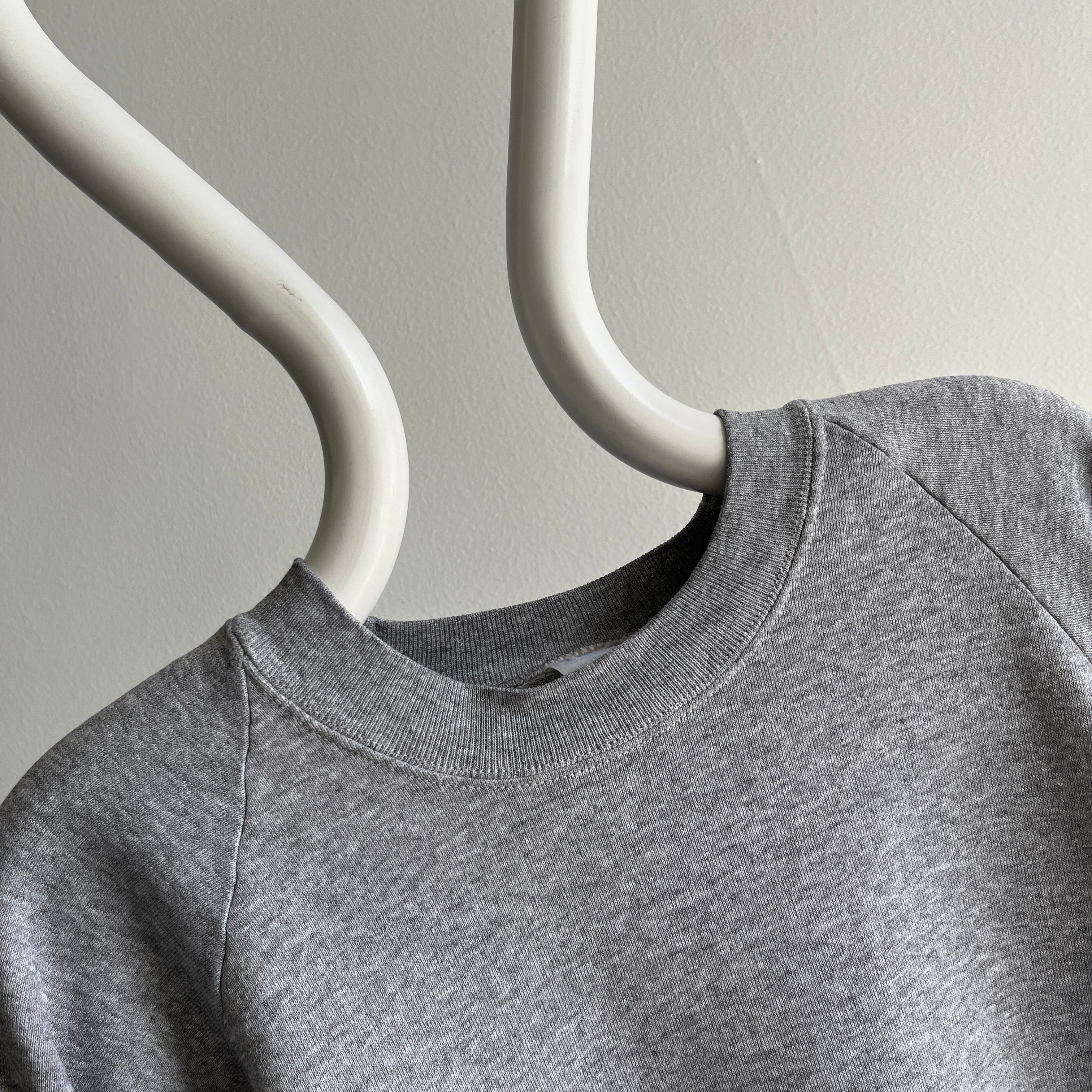 1990s Blank Gray Stretch Out in All The Great Ways Gray Sweatshirt