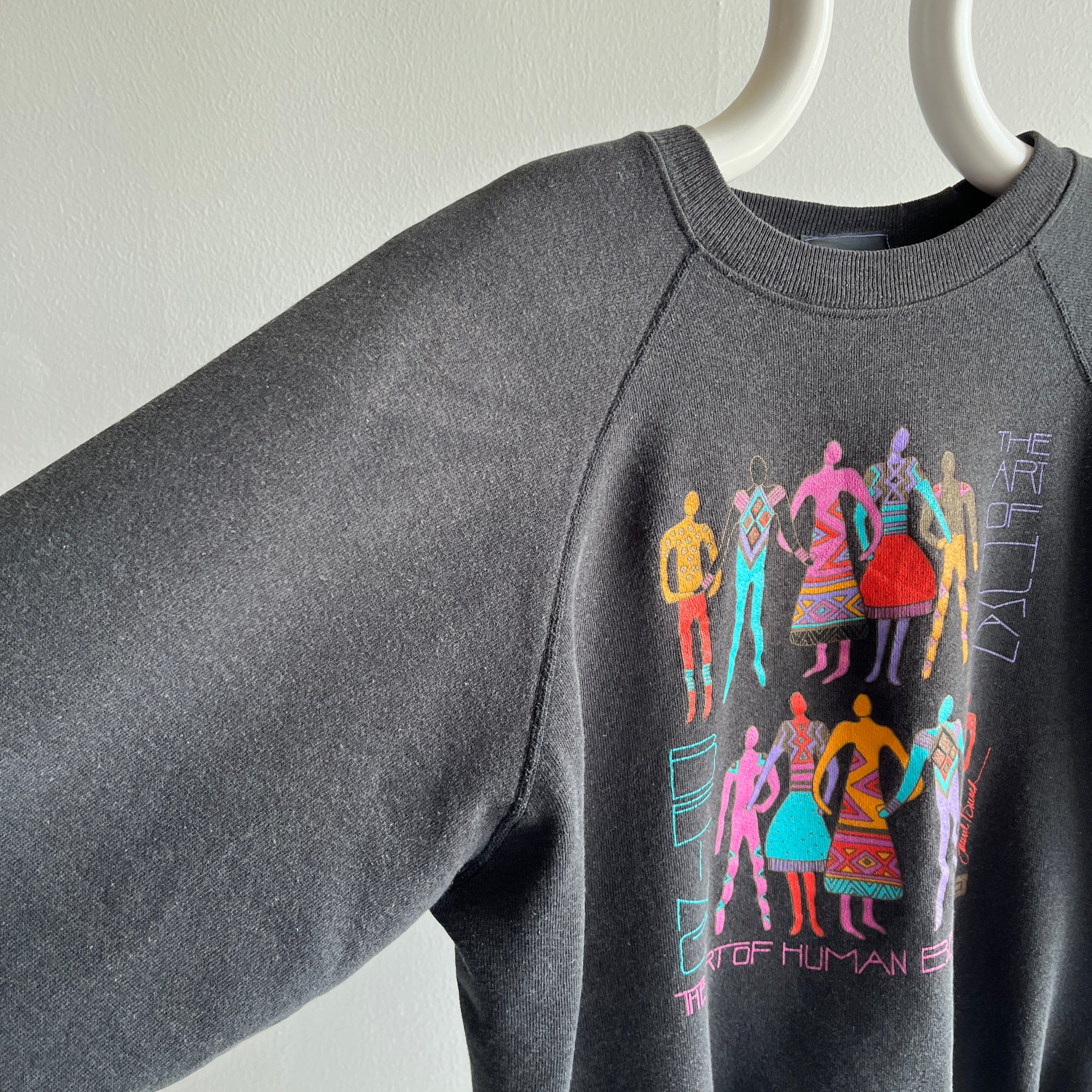 1980s The Art of Human Sweatshirt