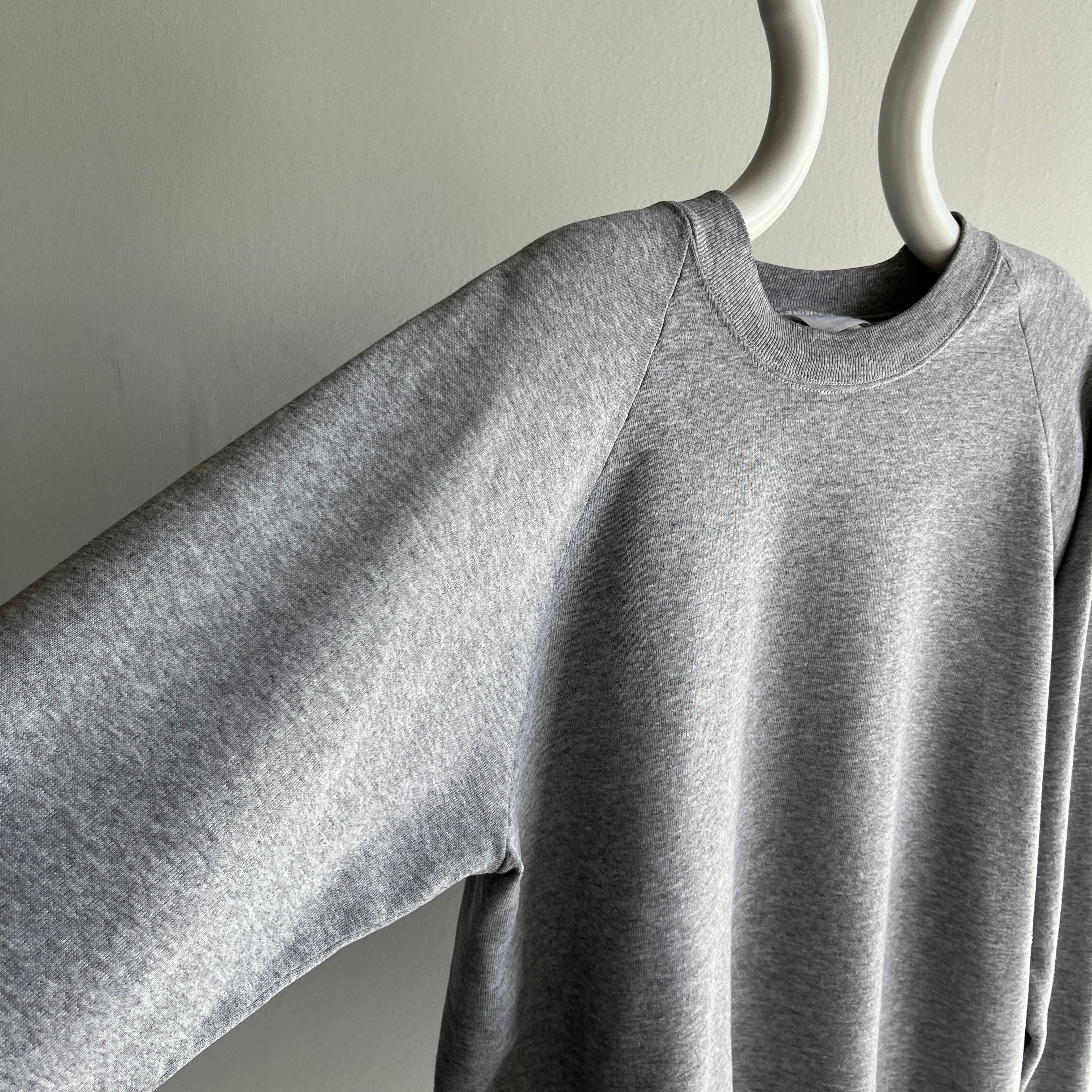 1990s Blank Gray Stretch Out in All The Great Ways Gray Sweatshirt