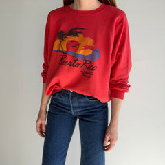 1980s Super Thin and Worn Luquillo Beach, Puerto Rico Sweatshirt/Shirt