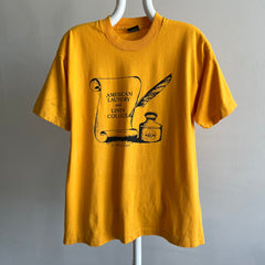 1980s American Laundry and Linen College T-shirt