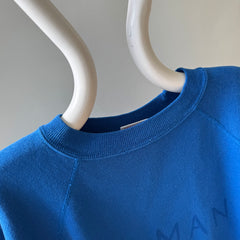 1990s Big Man In Blue Sweatshirt by Shana Torok