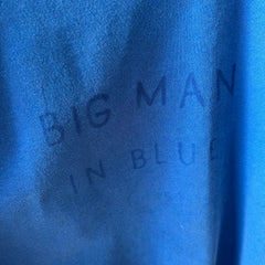 1990s Big Man In Blue Sweatshirt by Shana Torok