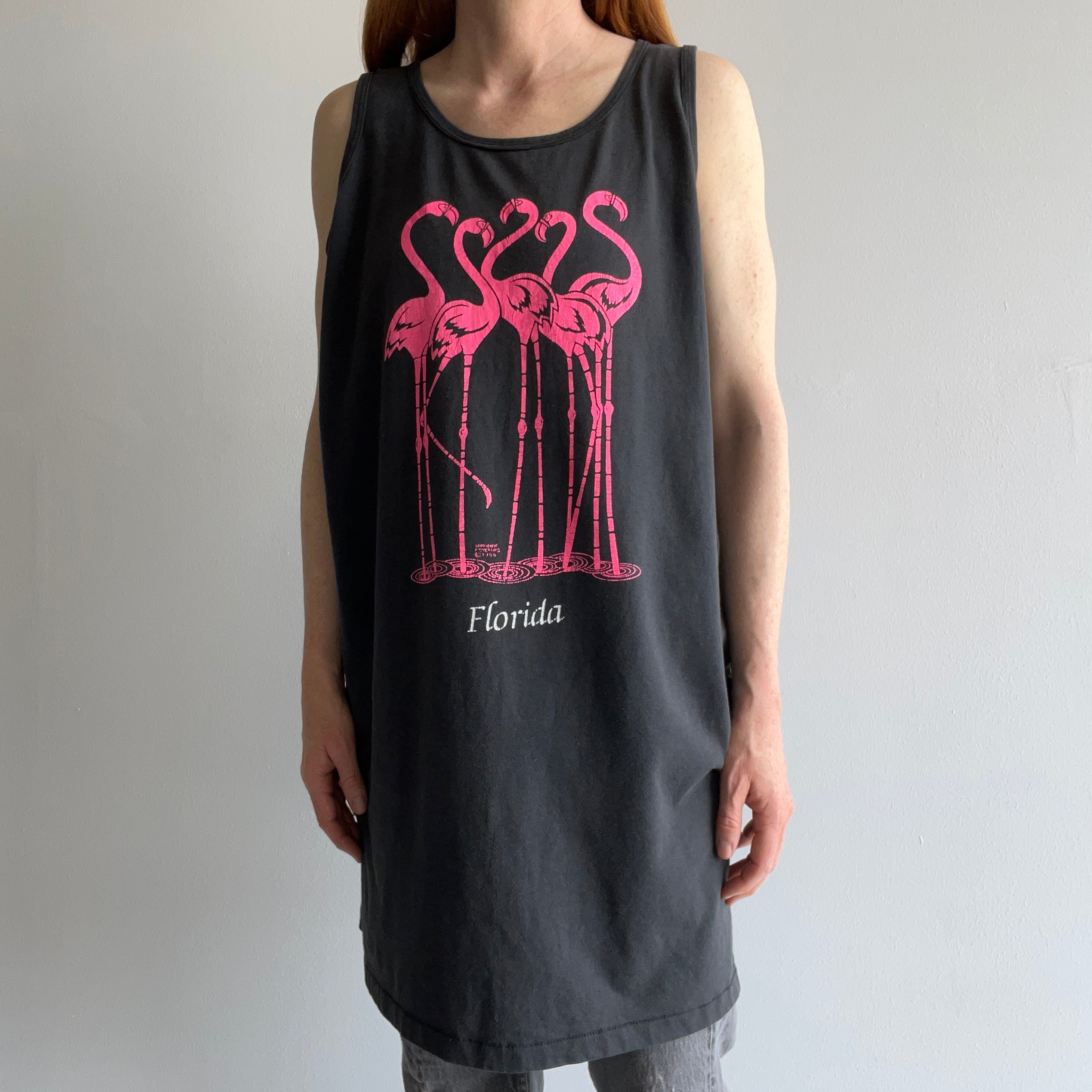 1986 or 1988 Flamingo Tank Top