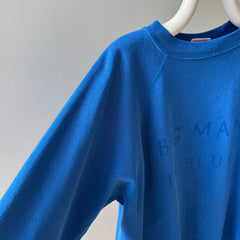 1990s Big Man In Blue Sweatshirt by Shana Torok