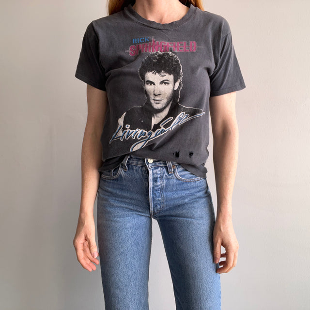 1983 Rick Springfield Perfectly Worn Cotton T-Shirt