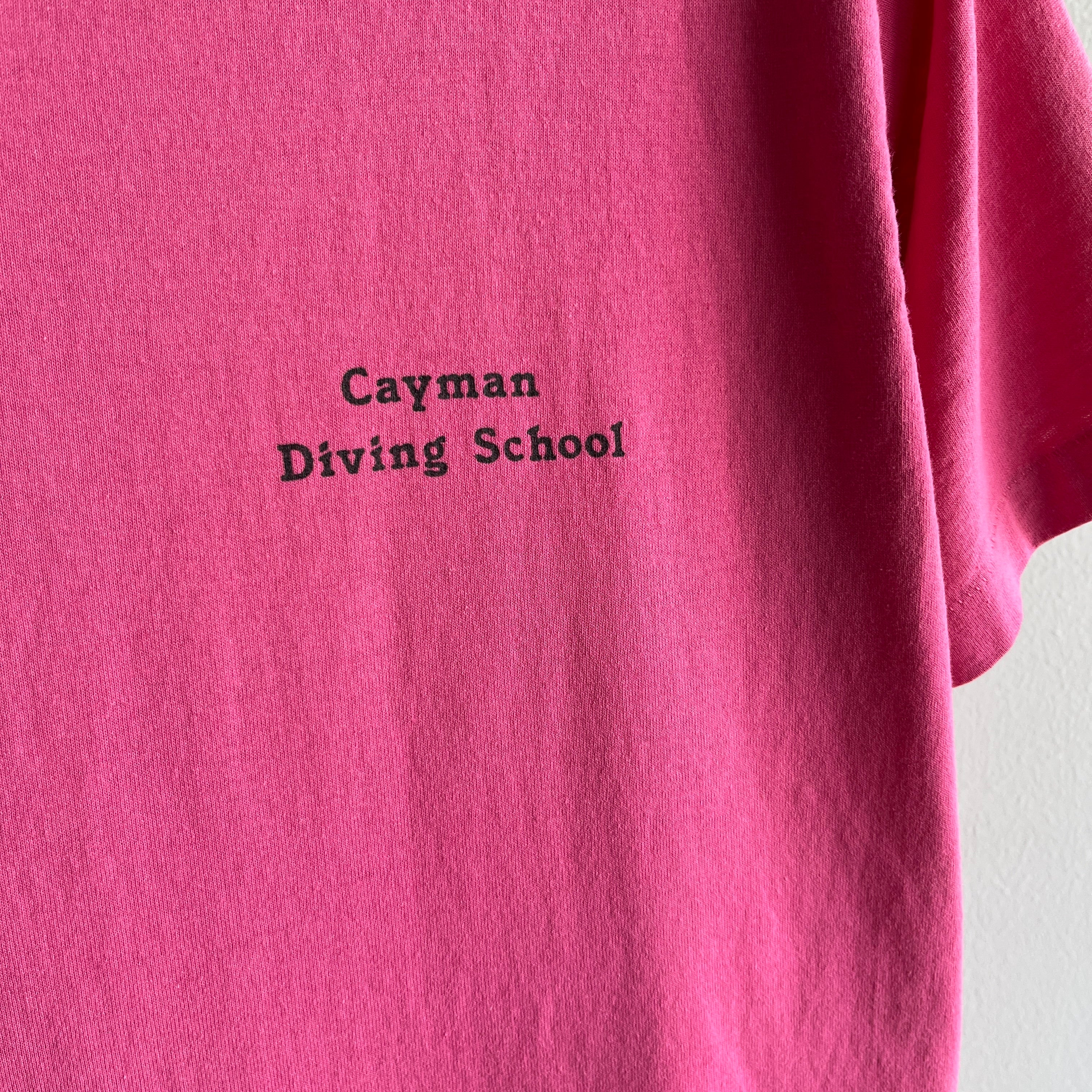 1980s Cayman Islands Diving School T-Shirt