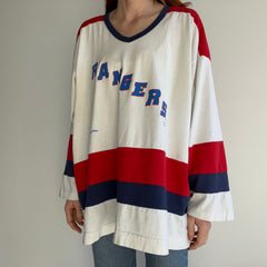 1990s Mike Richter NHL Rangers Hockey Jersey/T-Shirt