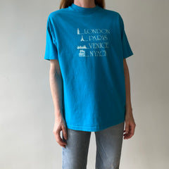 1990s London Paris Venice Nyack, NY T Shirt