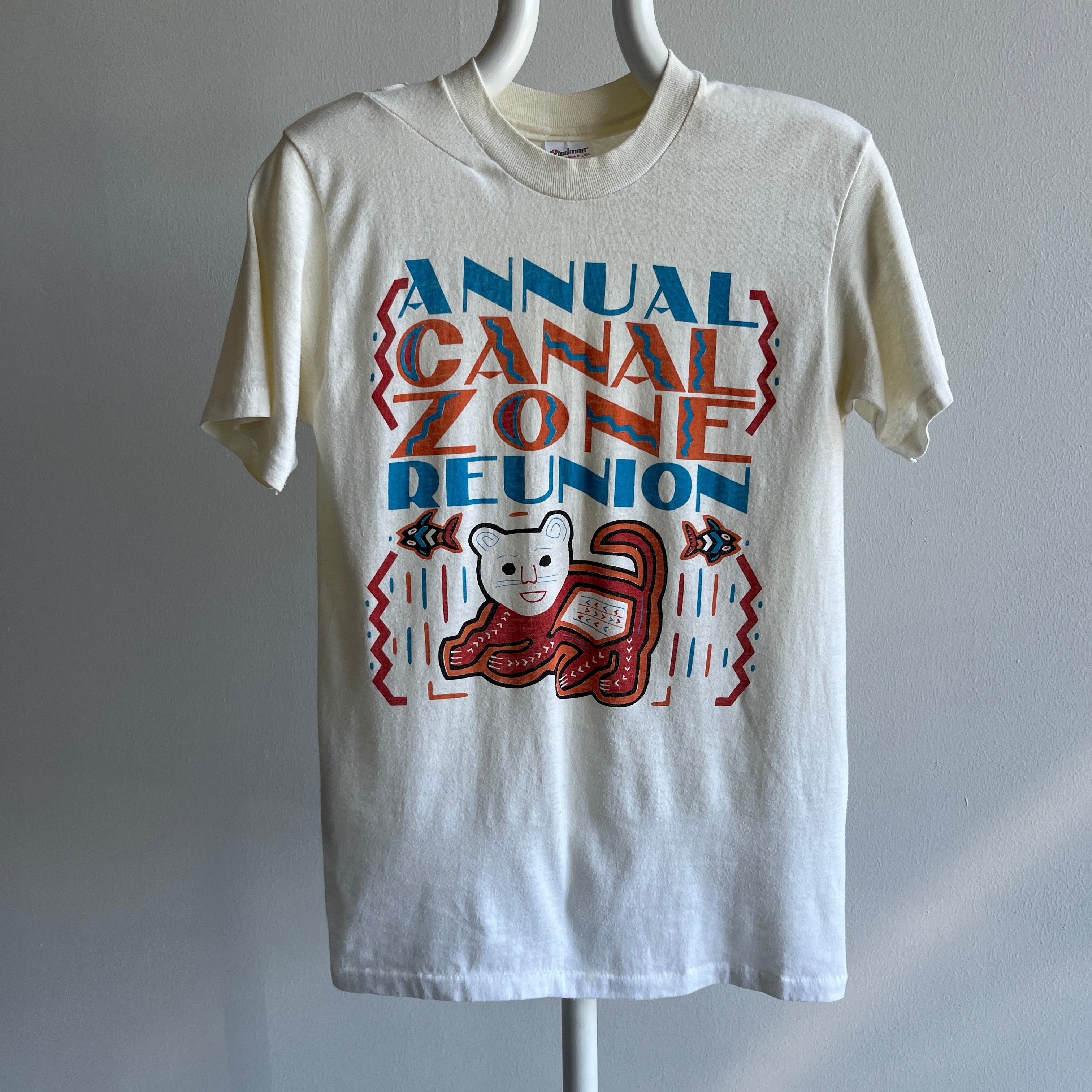 1980s Annual Canal Zone Reunion T-Shirt