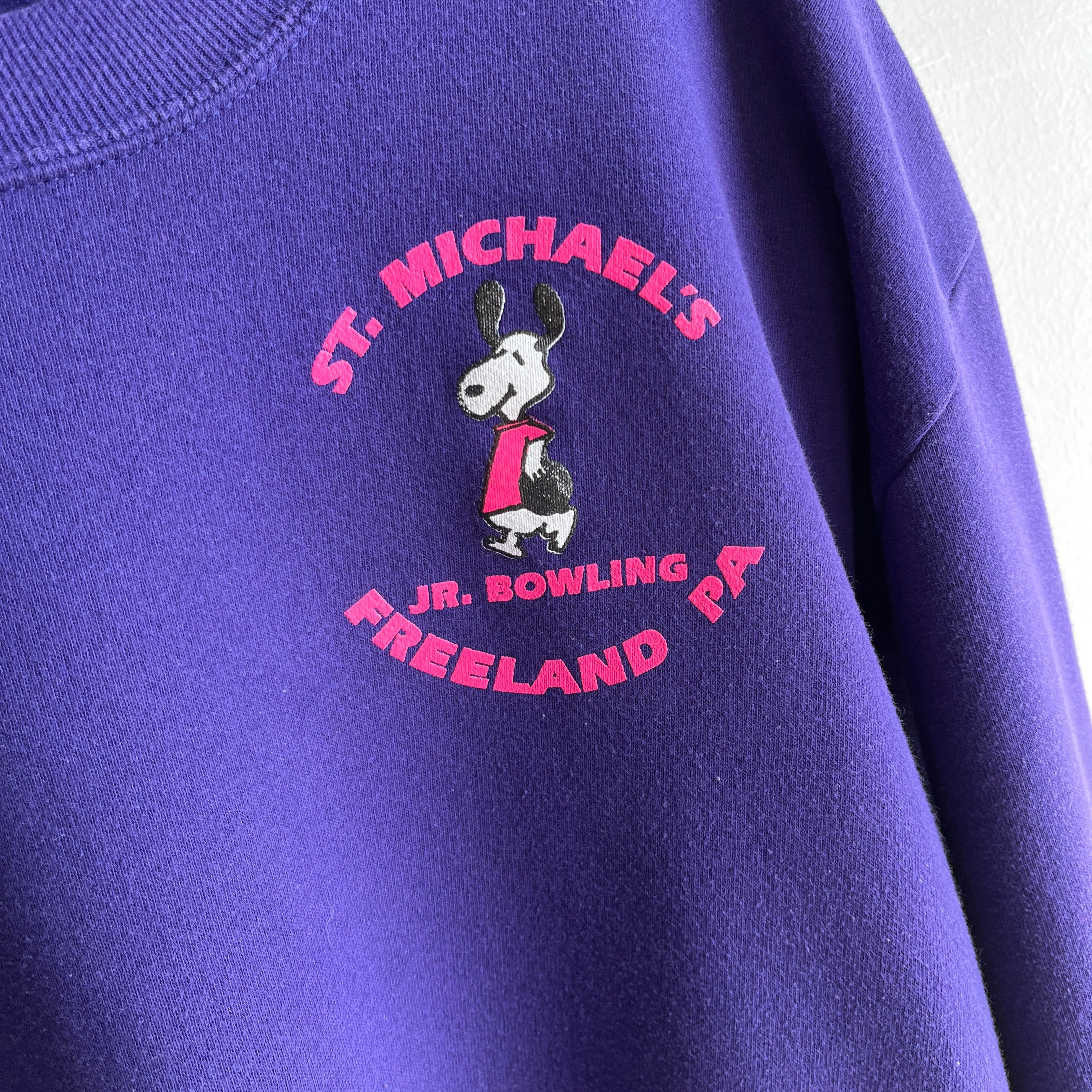 1980/90s St. Michael's Junior Bowling, Freeland PA - The Backside!