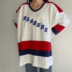 1990s Mike Richter NHL Rangers Hockey Jersey/T-Shirt