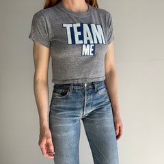 1980s Team Me Russell Brand Crop Top