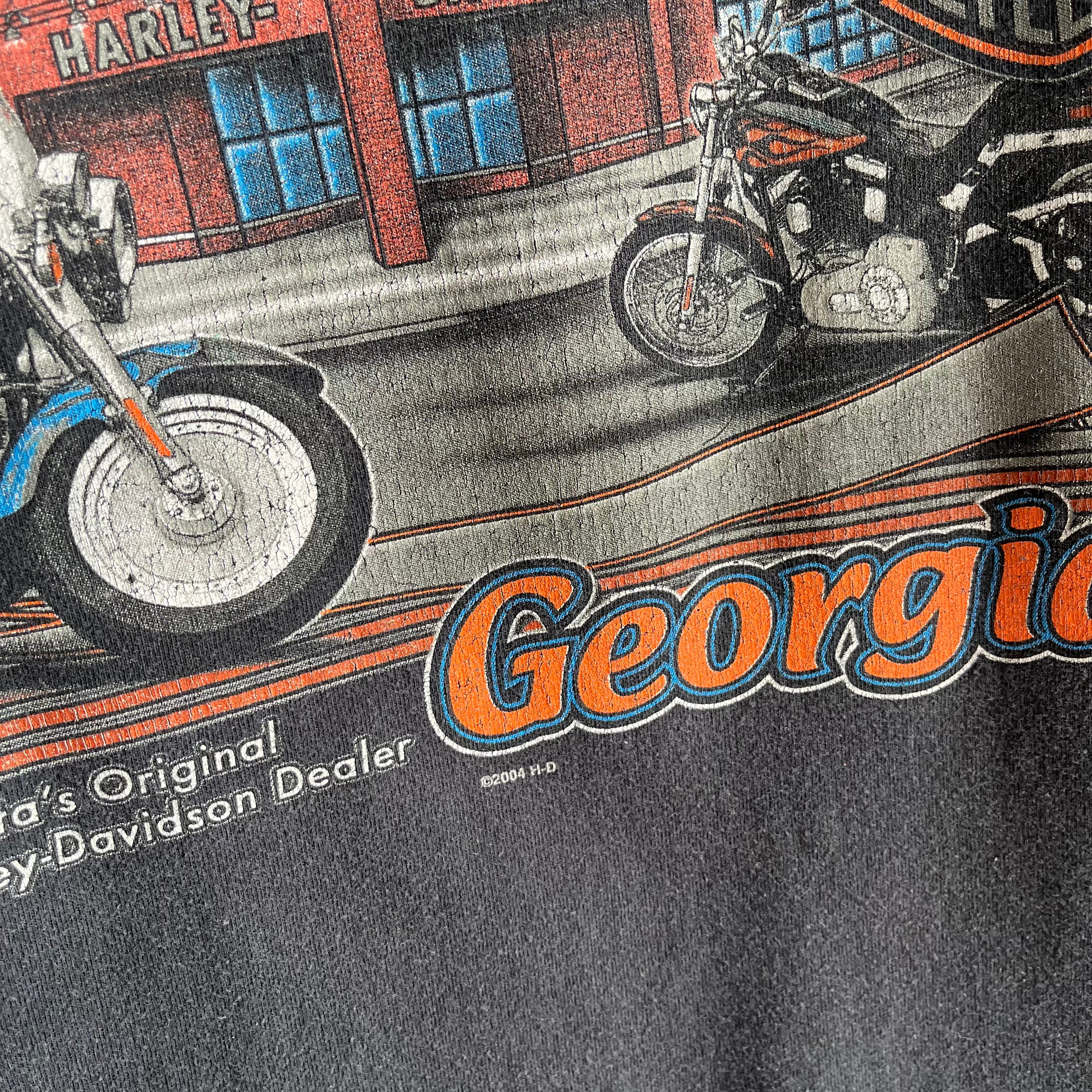 2004 Georgia Harley 3XL T-Shirt