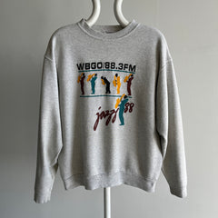 1990s WBGO 88.3FM Jazz Radio - Newark, New Jersey Sweatshirt