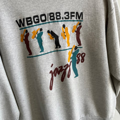 1990s WBGO 88.3FM Jazz Radio - Newark, New Jersey Sweatshirt