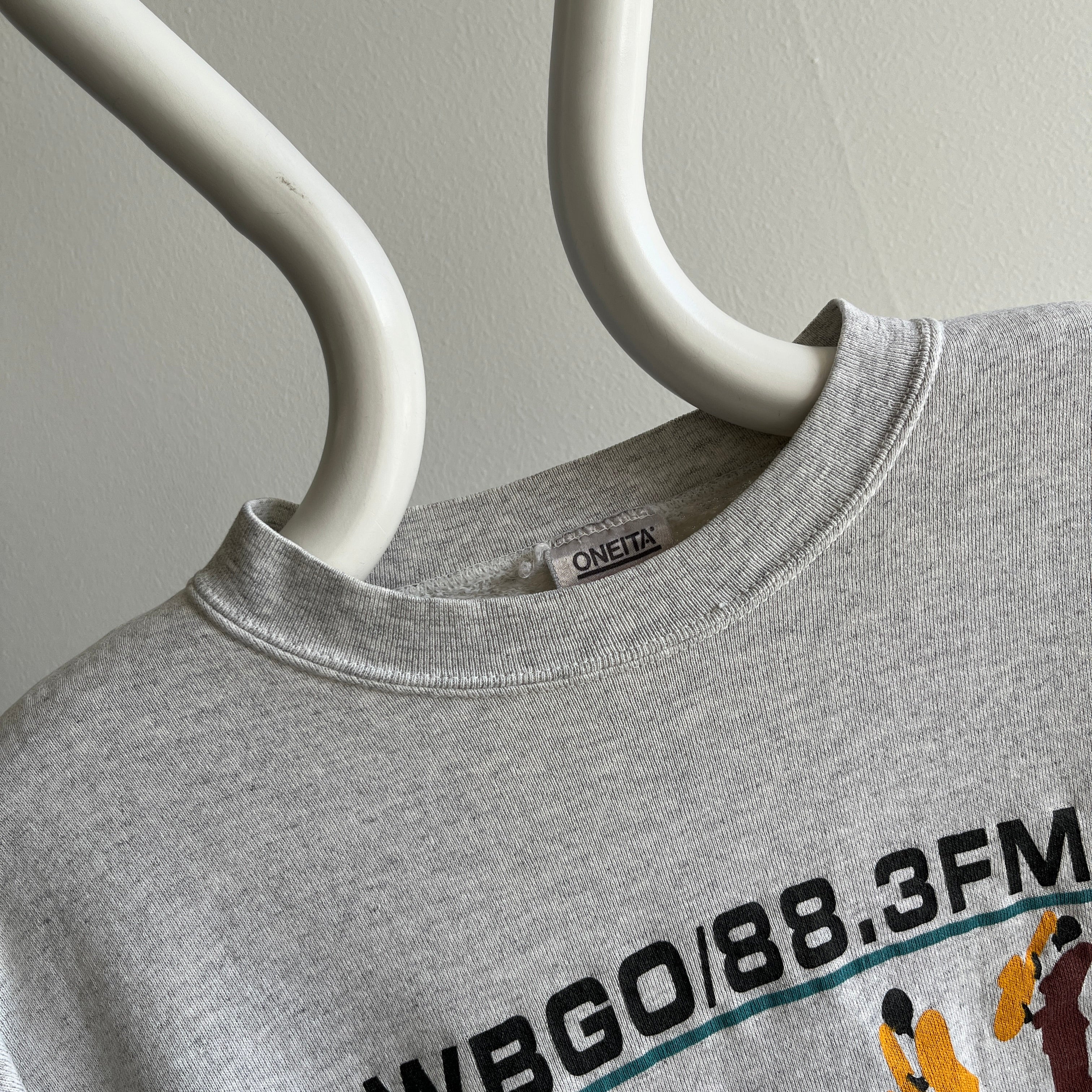 1990s WBGO 88.3FM Jazz Radio - Newark, New Jersey Sweatshirt