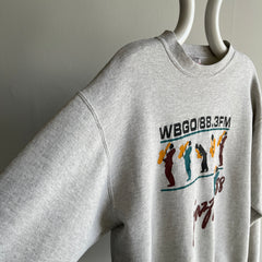 1990s WBGO 88.3FM Jazz Radio - Newark, New Jersey Sweatshirt