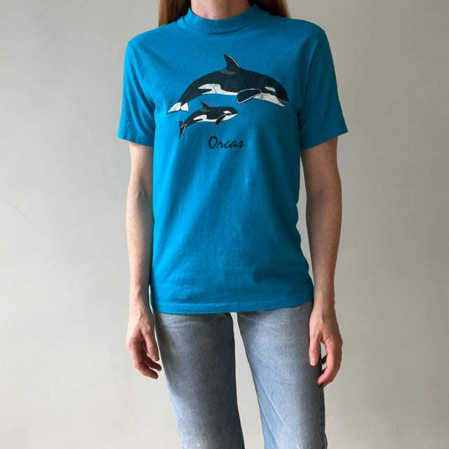 1990s Orca T Shirt - Awwwwww
