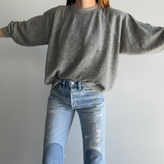 1970s SUper Cool Paint Stained, Soft and Slouchy Raglan - HOLY MOLEY