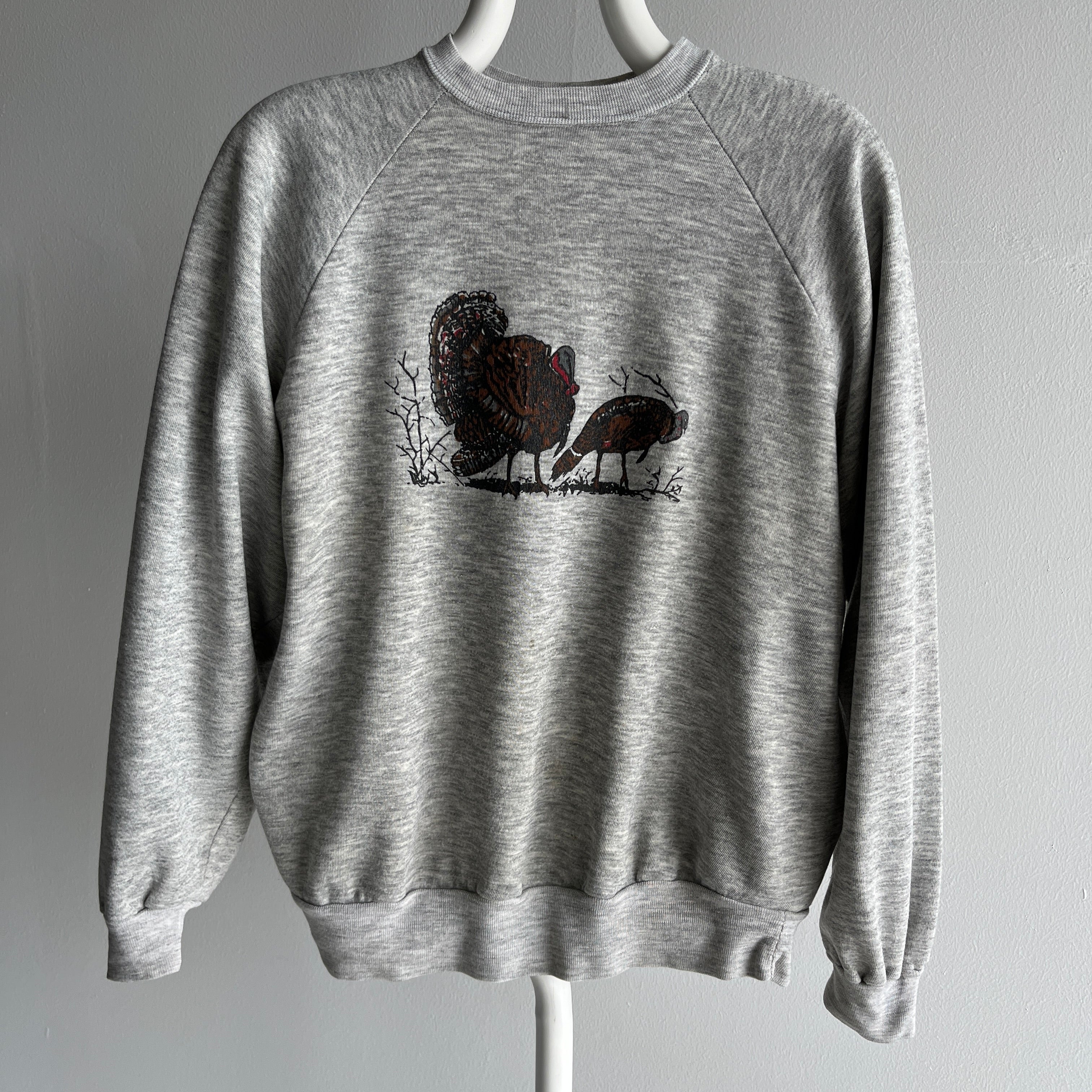 1980s Wild Turkey Sweatshirt, Yes, Yes Indeed