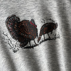 1980s Wild Turkey Sweatshirt, Yes, Yes Indeed