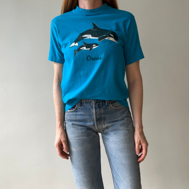1990s Orca T Shirt - Awwwwww