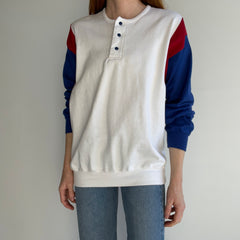 1980s Jerzees/Russell Henley Red, White and Blue Sweatshirt