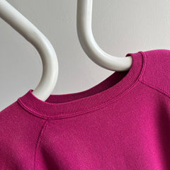 1980/90s HHW Soft and Slouchy and Oh So Wonderful Hot Take Pink/Magenta Raglan