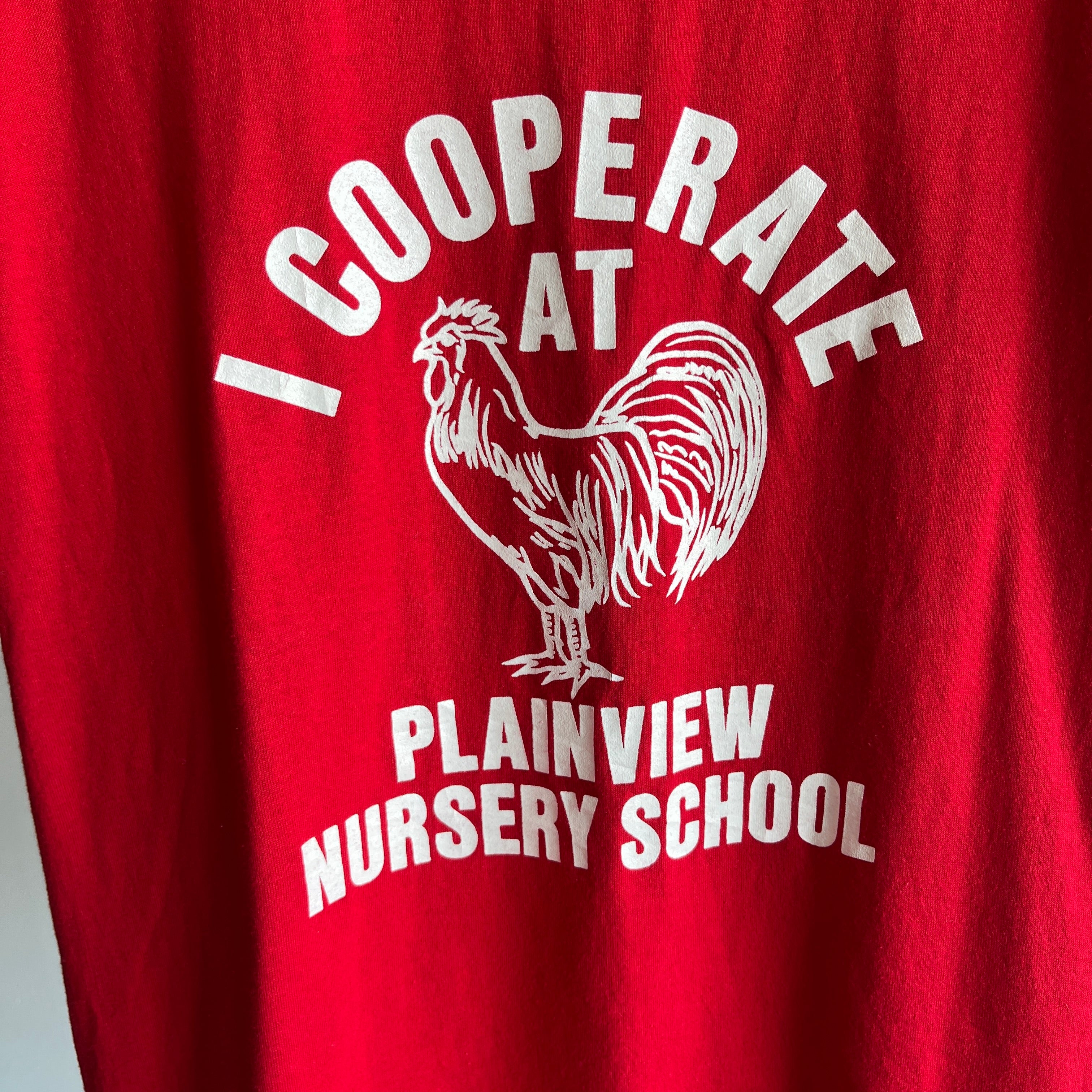 I Cooperate At Plainview Nursery School T-Shirt