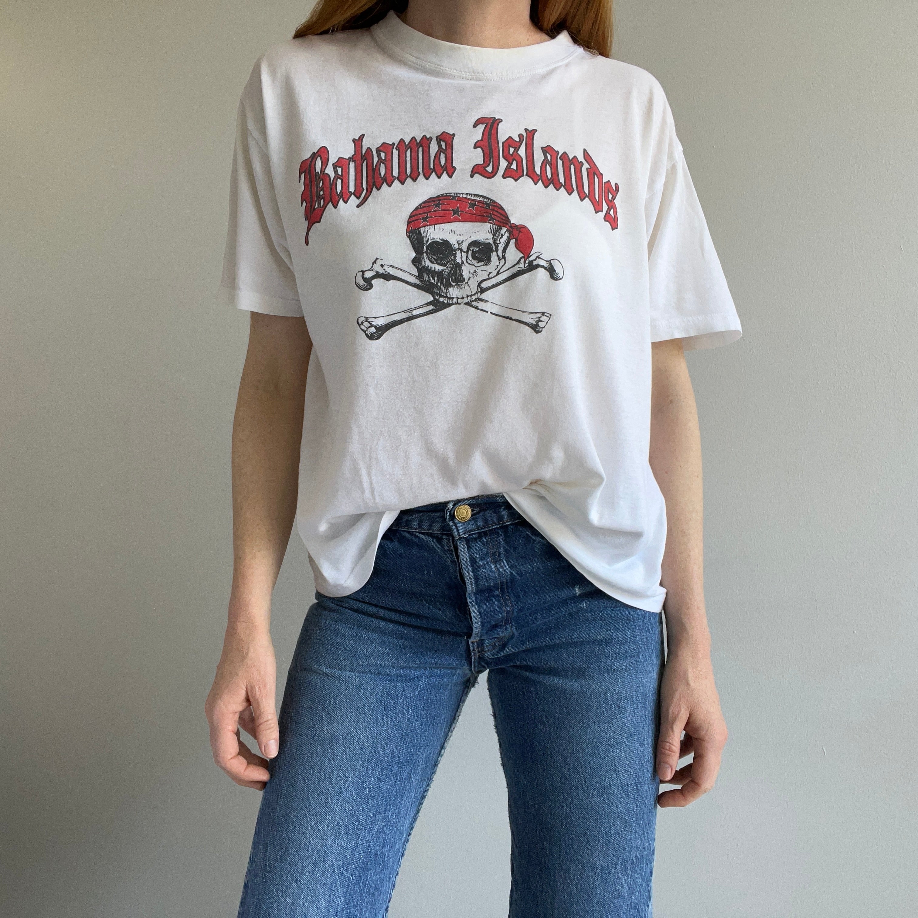 1980/90s Bahamas Slouchy T-Shirt
