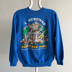 1989 I Survived Hurricane Hugo Sweatshirt