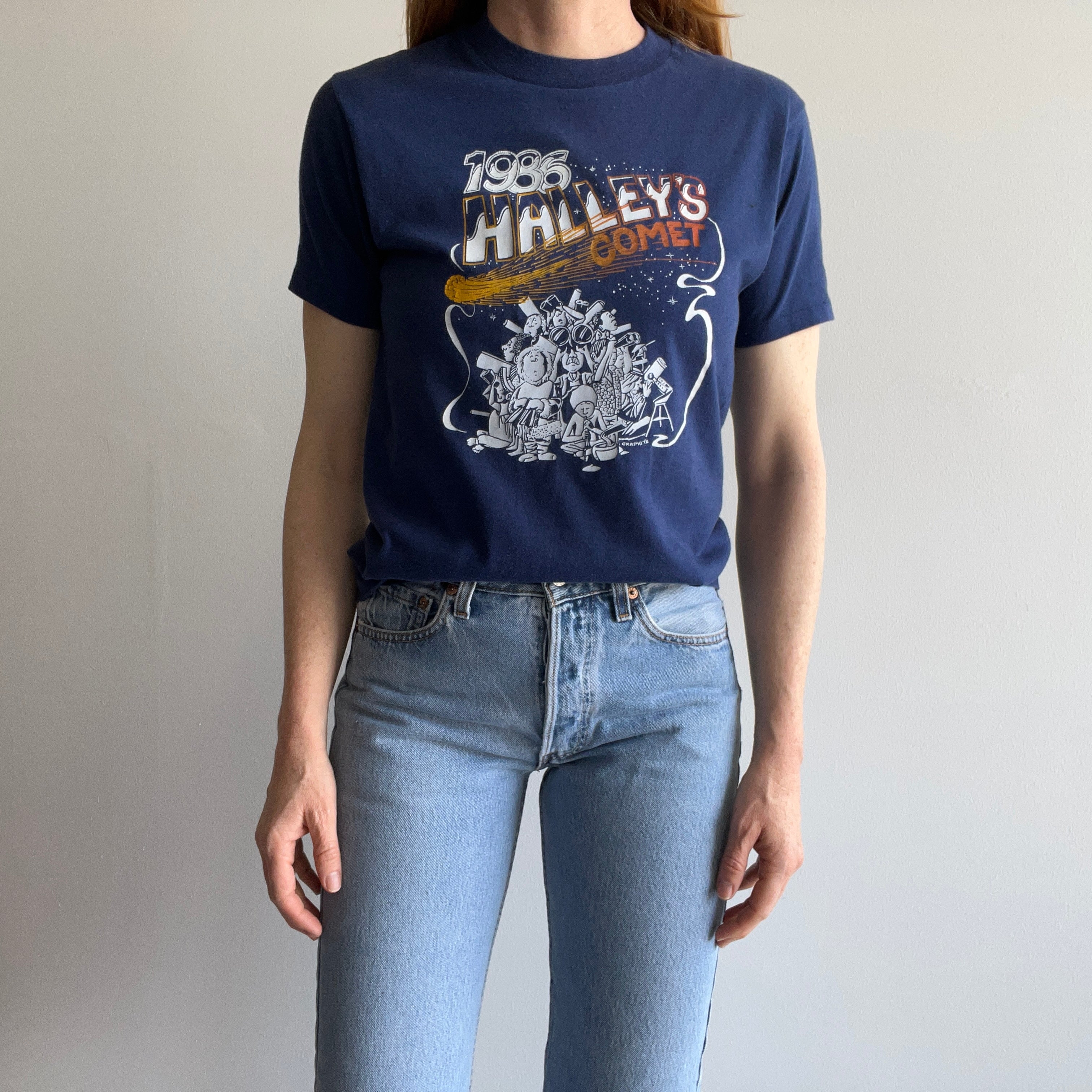 1986 Halley's Comet Super Great T-Shirt