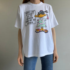 1990s Aruba Tourist T-Shirt with a Duck