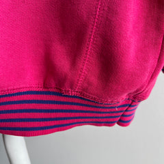1980s Hot Pink Pocket Sweatshirt - She's a Special One