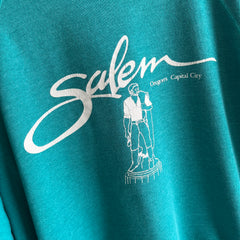 1980s Salem Oregon Rad Drop Pit Sweatshirt by Hanes