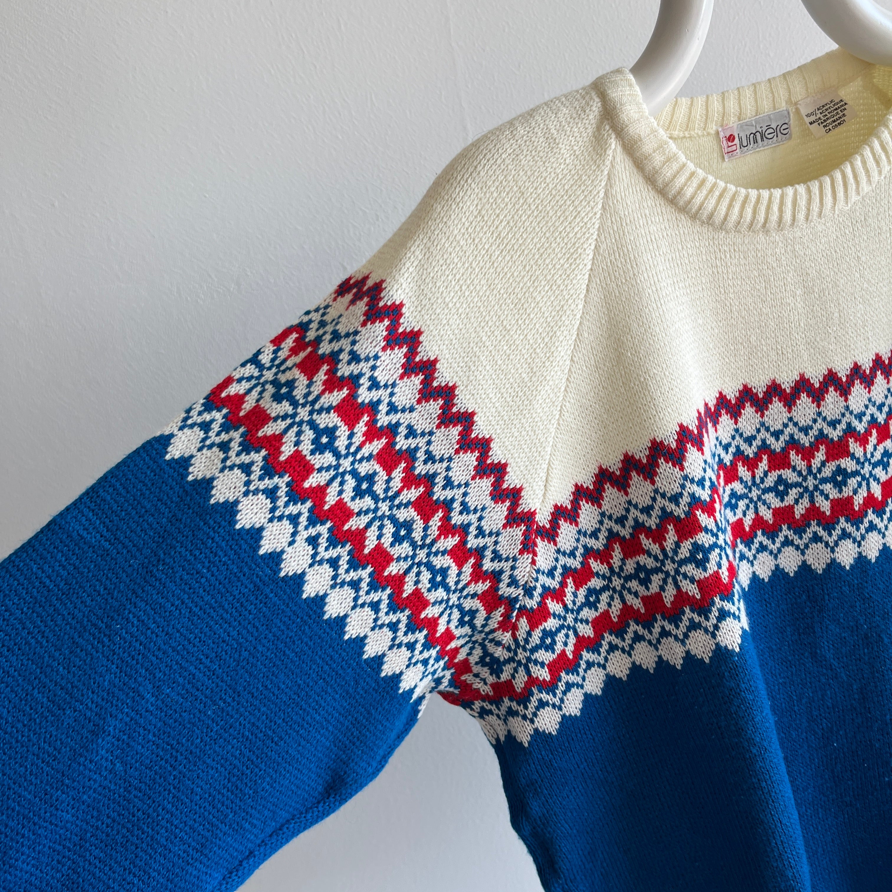 1980s Acrylic Ski Sweater