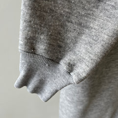 1980s Blank Gray Sweatshirt