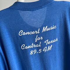 1980s KMFA 89.5FM T-Shirt - Austin's Classical Music Station